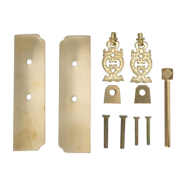 Chinese Antique Brass Handle, Durable Retro Easy Installation Rust Proof Oriental Cabinet Handles For Wardrobes Brass Color,Bronze Color