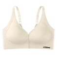 thumbnail image 3 of Gymayou Women Front Closure Seamless Bra Adjustable Strap Comfort U Back Bra Size M, 3 of 5