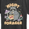 thumbnail image 3 of Instant Message - Night Forager - Women's Short Sleeve Graphic T-Shirt, 3 of 6