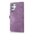 thumbnail image 2 of Zipper Wallet Case for Samsung Galaxy S25 Ultra, Crossbody Purse Case with Card Holder Lanyard Wrist Hand Strap, Premium PU Leather Flip Kickstand Shockproof Magnetic Buckle Cover, Purple, 2 of 9