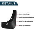 thumbnail image 3 of Guardas de barro únicas para Toyota Probox 2002-2017, guardas contra salpicaduras delanteras y traseras con accesorios de montaje, 3 of 6