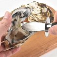 thumbnail image 5 of Oyster Shucking Knife, Oyster Opener, High Hardness Food Grade Stainless Steel, Professional Blade Technology, Easy to Use, 2 Pack-Good--, 5 of 5
