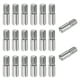 thumbnail image 1 of Uxcell 20-Pack M5 x 16mm Pasador Cilíndrico Ranurado Dowel, Acero Inoxidable 304 para Dispositivos Metálicos [Tono Plateado], 1 of 1