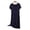 Navy, variant on Fjofpr Cotton Nightgowns for Women Women Fashionable Summer Mid-Length Thin Home Dress Casual Outerwear Sleeping Dress Home Clothes