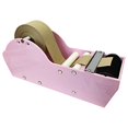 QILIMA Desktop Pink Water Activated Tape Dispenser with Reinforced