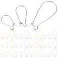 thumbnail image 2 of FRCOLOR earring hooks Assorted Color Metal Earring Hooks for Jewelry Making Smooth and Lightweight Design 300pcs,1.5"X0.63"X0.08", 2 of 5