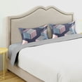 thumbnail image 3 of Yayeee Pillowcase King Size Set of 2 Satin Wrinkle Resistant Pillow Case, Dark Cubes, 3 of 7
