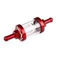 thumbnail image 3 of Filtro de aceite y gasolina para motocicleta, de aleación de aluminio CNC de 8 mm, para gasolina, combustible y gasolina, para motos de cross, 125/140/150/160 cc, CRF70, 90, 110, TTR100, 110, KLX65, 3 of 5