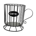 thumbnail image 2 of DOLITY Coffee Pod Holder Compact Coffee Capsule Basket for Countertop Kitchen Cafes Black L, 2 of 9