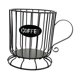 thumbnail image 2 of Soporte para cápsulas de café Cesta para almacenar cápsulas de café Cesta compacta multifuncional para cápsulas de café Negro L, 2 of 9