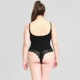 thumbnail image 3 of Eternatastic Women's Shapewear Bodysuit Tummy Control Body Shaper Lace Trimmed Sculpting Snatched Waist Body Suit, 3 of 7