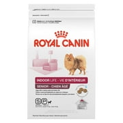Angle View: Royal Canin Lifestyle Health Nutrition Indoor Life Small Senior Dog Food