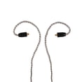 thumbnail image 4 of Pure Copper Silver Plated MMCX Earphone Cable for Shure SE215 SE535 SE846, Black Curved, 4 of 4