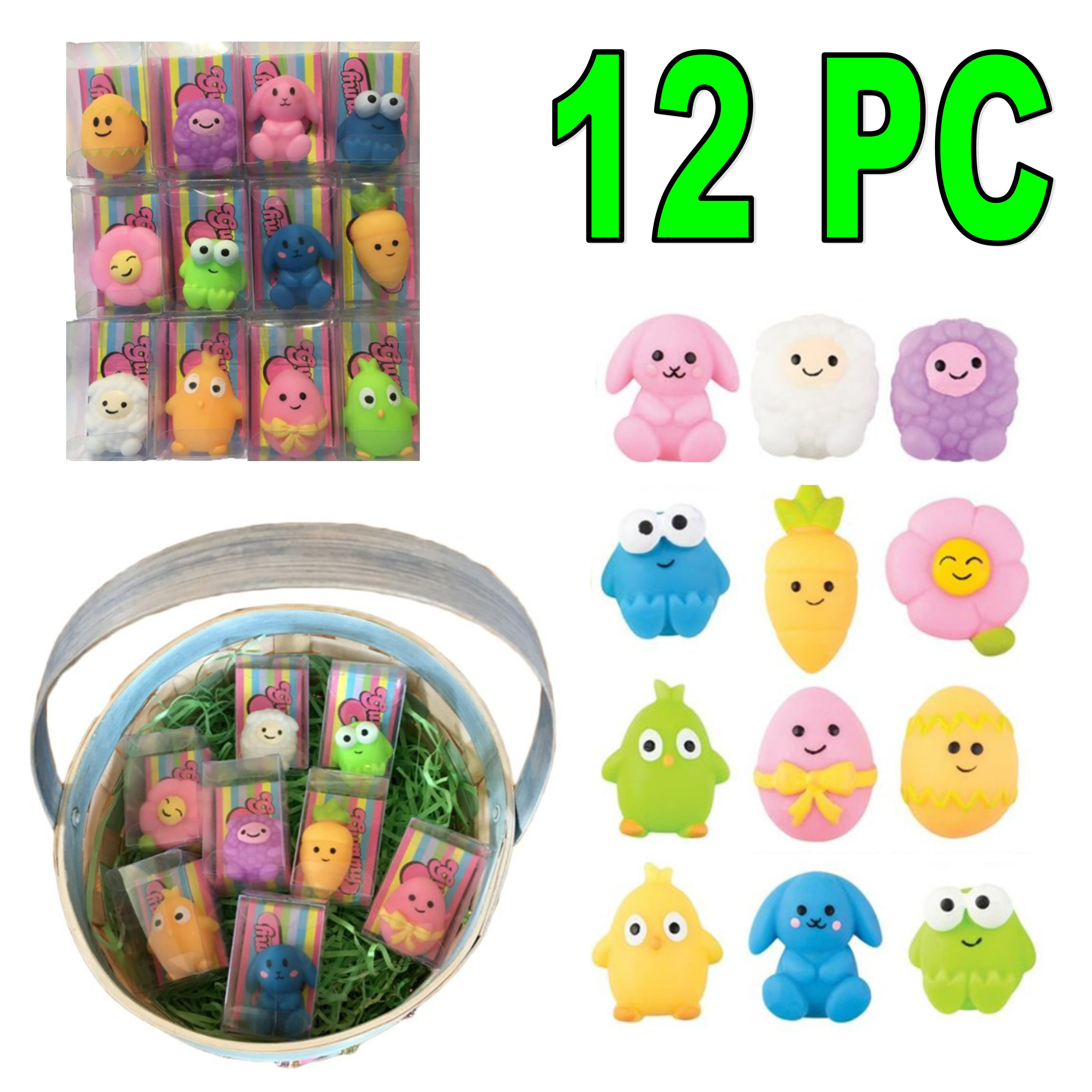 Satkago 24 Pcs Birthday Party Favors for Kids Light Up Bracelets Easter Gifts Basket Stuffers Glow in The Dark Party Supplies Toys 