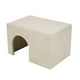 thumbnail image 5 of Casa de madera para hámster, decoración de hábitat para animales pequeños, accesorios para jaula de chinchilla Superficie plana, 5 of 9