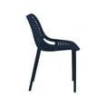 thumbnail image 6 of Meridian Furniture Mykonos Navy Outdoor Patio Dining Chair (Set of 4), 6 of 9