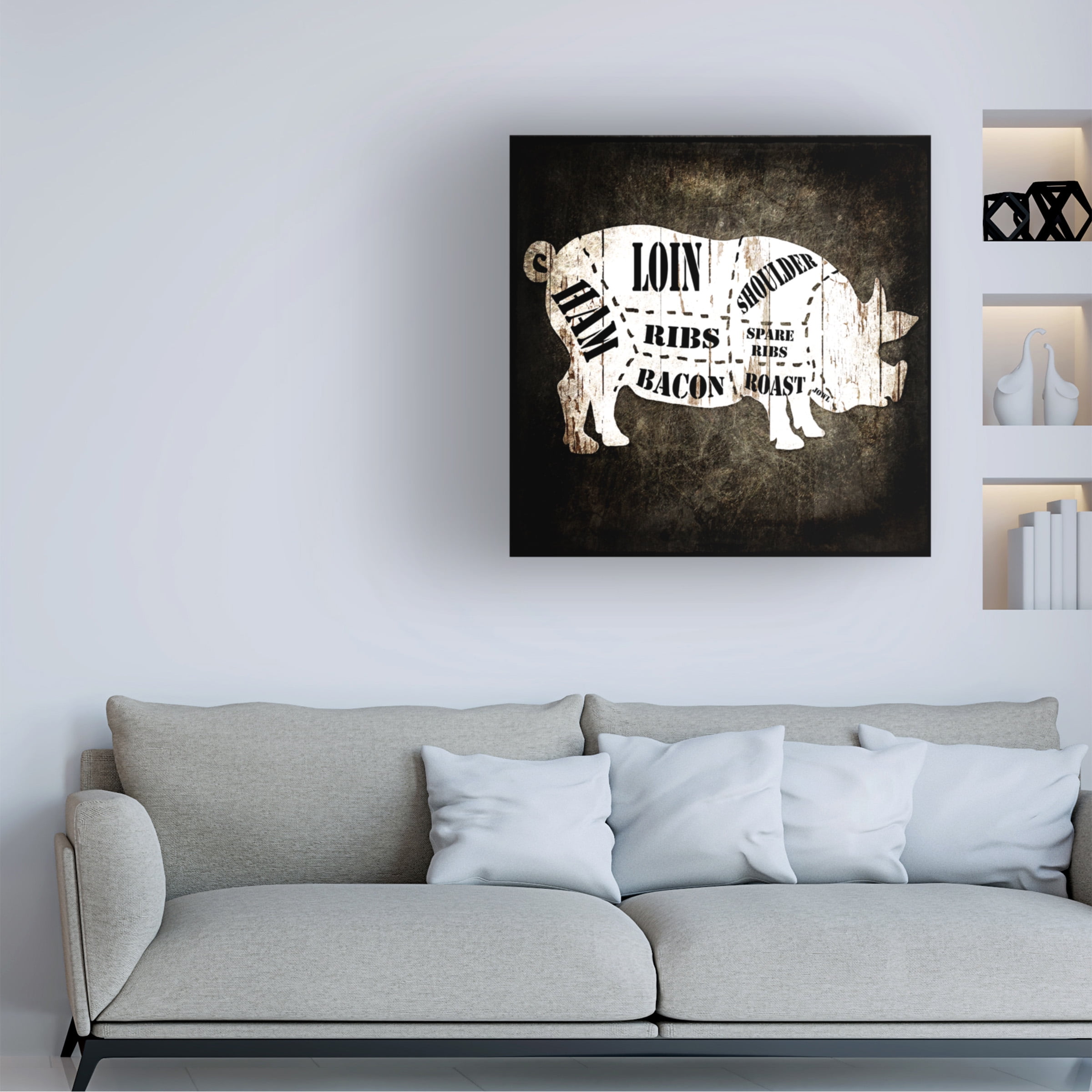 LightBoxJournal 'Butcher Shop I' Canvas Art