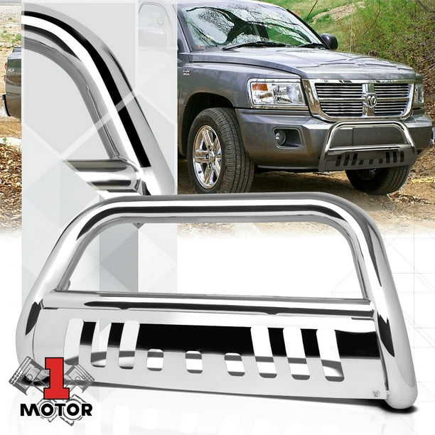 Chrome 3" Front Bumper Bull Bar Brush Grille Guard for 0511 Dodge/Ram