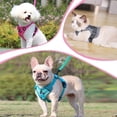 thumbnail image 5 of Arnés ajustable para gatos, a prueba de escapes, arnés para gatos con juego de correas, arnés suave para gatos, gatitos, perros y cachorros Pink-M, 5 of 5