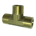 thumbnail image 4 of T de tón con intersección en T de tubería de , conector en T de rosca de 3 vías para tubería de / aire / DN15 Espesar Macarena Adaptador de hilo de latón de 3 vías, 4 of 8
