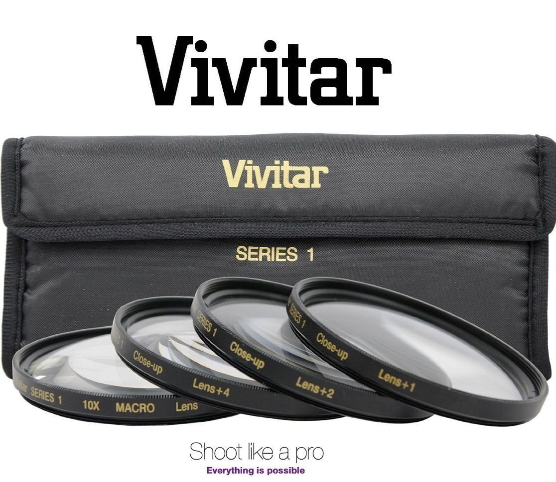 zaterdag universiteitsstudent krijgen Vivitar 4Pcs Close Up Macro +1/+2/+4/+10 Lens Kit For Nikon D5000 D3000  (52mm Compatible) - Walmart.com