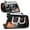 Black/Amber, variant on Nuvision for 04-08 Ford F150 Pair Smoked Lens Dual LED DRL Projector Headlights