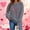 Gray, variant on Itsame Long Sleeve Heart T-Shirts Women's Valentine's Sweatshirt Loose Crew Neck Tops Gray Size M