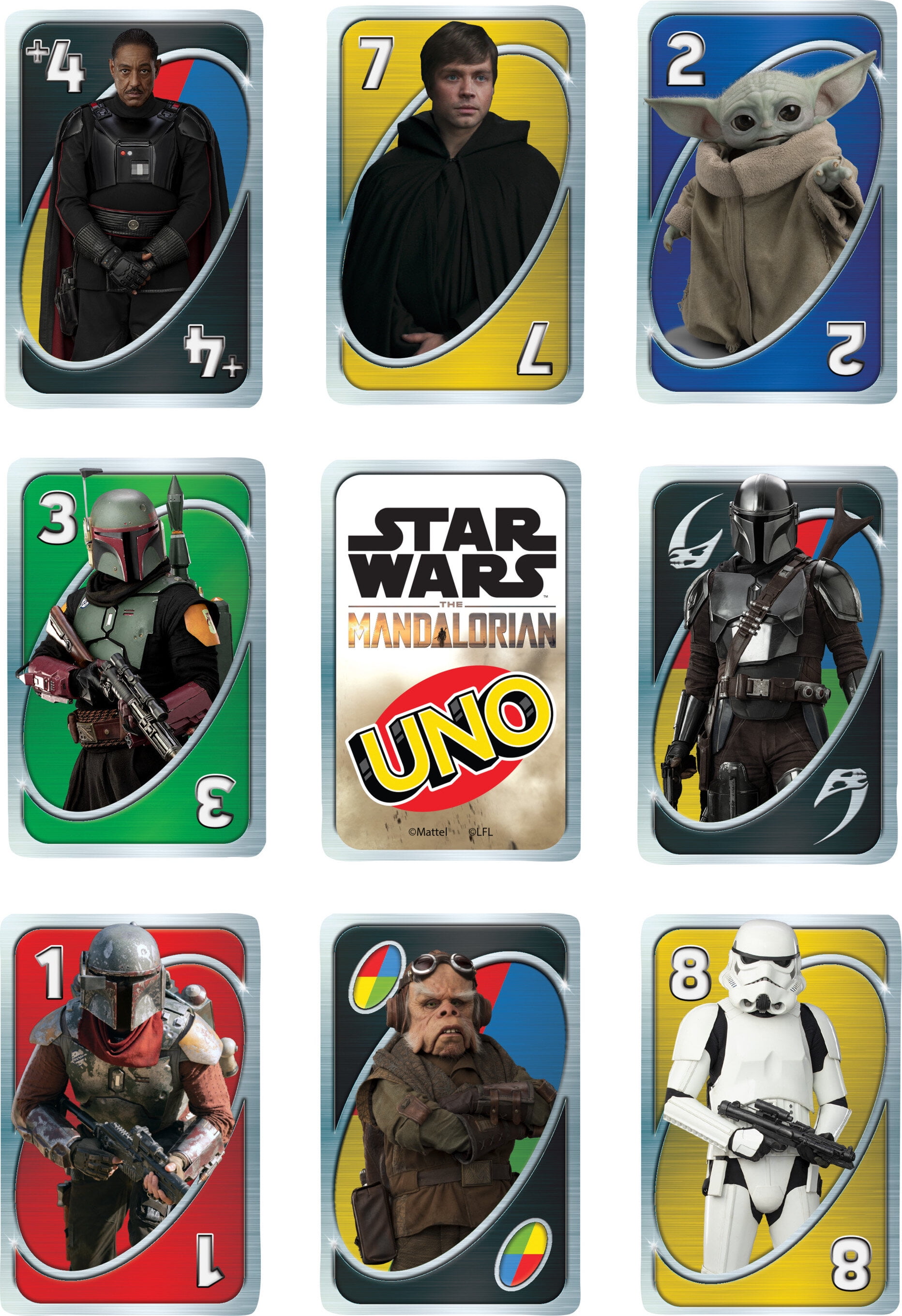 butick.lk - UNO Cards - Star Wars The Force Awakens UNO