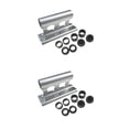 thumbnail image 1 of Advancent Bike Fork Mount Car Rack Holder Carrier Quick Bikes Axle Release Thru Plata 2Conjunto, 1 of 1