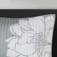 thumbnail image 5 of Madison Park Lola 6-Piece Cotton Quilt Set with Throw Pillows in Gray/Blush, 5 of 5