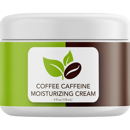 Rich Coconut Coffee Body Cream and Concealing Cellulite Body Cream with Kokum Cocoa and Shea Butter - Skin Moisturizer Dry Skin Cream for Anti Aging Skin Care, 4 fl oz