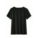 thumbnail image 2 of Camiseta con estampado "Feliz Día de San Valentín", informal, cómoda, de manga corta y cuello redondo para primavera y verano, ropa de mujer, camiseta deportiva de ocio., 2 of 6