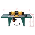 thumbnail image 4 of Electric Benchtop Router Table Wood Working  Tool,green,Craftsman Tool for Woodworking, 4 of 12