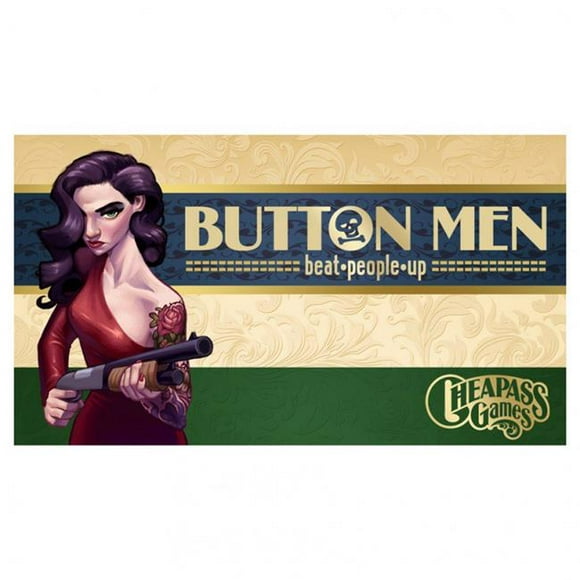 Cheapass Games CAG244 Bouton Hommes - Battre les Gens Jeu de dés