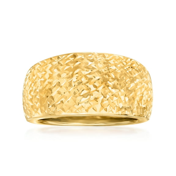 Ross-Simons Italian 14kt Yellow Gold Dome Ring, Women's, Adult