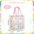 thumbnail image 2 of Cloth Birthday Non-woven Fabric Packaging Gift Tote Bags Rectangle Pink 44cm Unfold: 22x21.5x11cm, 2 of 6
