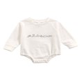 thumbnail image 1 of Baby Girl Boy Dinosaur Sweatshirt Romper Pullover Top Fall Clothes, 1 of 6
