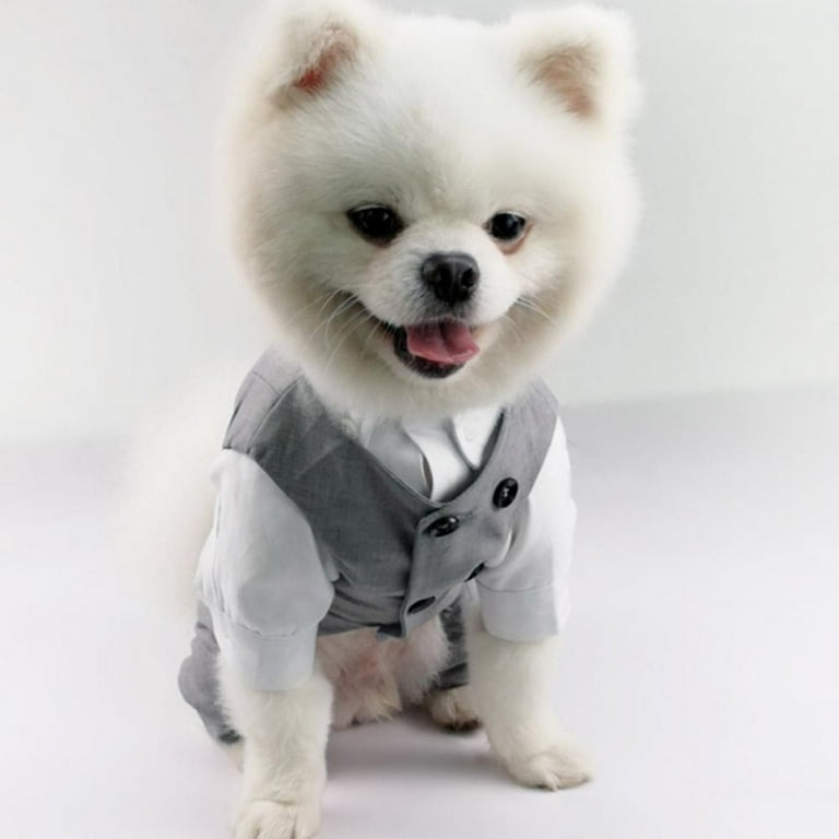 Plaid Print Pet Suit Jacket For Dog And Cat For Wedding - Temu