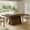 Walnut, variant on Christopher Knight Home 82" Pedestal Dining Table, Rectangular Seats 6-8, Solid Wood & MDF, Walnut