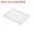White, variant on Uxcell 8x4" Fast Food Tray, Plastic Multi-Purpose Rectangle Serving Tray for Restaurant Home Kitchen, Black