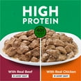 thumbnail image 3 of Purina Dog Chow Wet Dog Food, High Protein Real Beef & Chicken in Savory Gravy, 13 oz Cans (6 Pack), 3 of 10