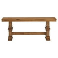 thumbnail image 4 of Weston Home Wooden Bench, Oak, 4 of 7