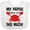 AA-White, variant on Inktastic My Papou Loves Me Boys or Girls Baby Bib