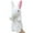 White H, variant on Easter Basket Stuffers Latrodar Stocking Stuffers for Kids Cute Doll Kids Glove Enduring et Bunny Finger Toys White 4x4 Inch Home Decor
