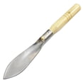thumbnail image 4 of CHENjy Stainless Steel Gardening Hand Tool Kit Ergonomic Grip Transplanting Trowel for Digging Weeds and Planting in Raised Beds Containers 2 pc, 4 of 6