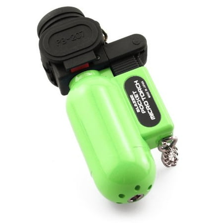 Pocket Size Wind Resistant Wide Flame Butane Refillable Torch