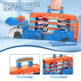 thumbnail image 6 of Vatos Dinosaur Transport Truck Car Toy with Sound and 8 Race Cars, Carrier Vehicles Toys Set for Kids for Boys Aged 3-5 Years, 6 of 9