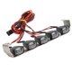 thumbnail image 5 of Barra de luces LED RC, lámpara de techo cuadrada, faro DIY para coche RC SCX10 1/10 Crawler, 5 luces, 5 of 14