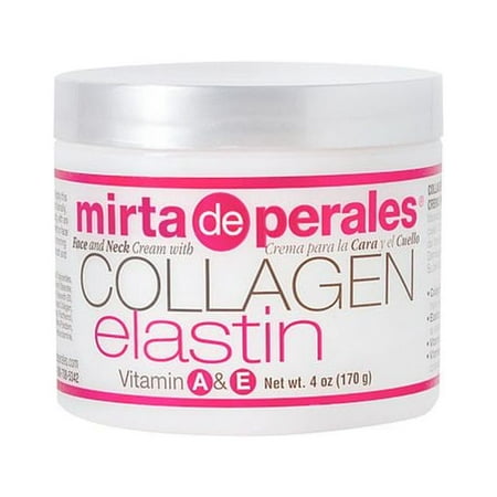 Mirta de Perales Collagen Elastin Face and Neck Cream, Vitamin A & E, 4 oz