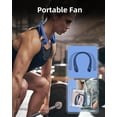 thumbnail image 7 of FrSara Portable Neck Fan with LED Display, 5200 mAh Bladeless Neck Fan for Indoor and Outdoor Travel, USB Rechargeable Wearable Personal Fan, 3 Speed Adjustable, Women's Neck Fan, 7 of 7
